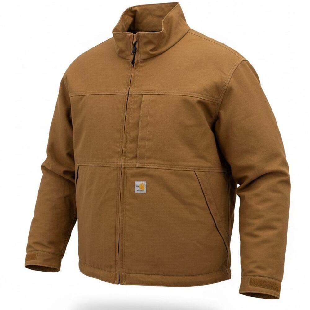 Carhartt FR Full Swing Quick Duck Jacket Mens Sz 3XL CAT 2 OJ2179-FRM Brown